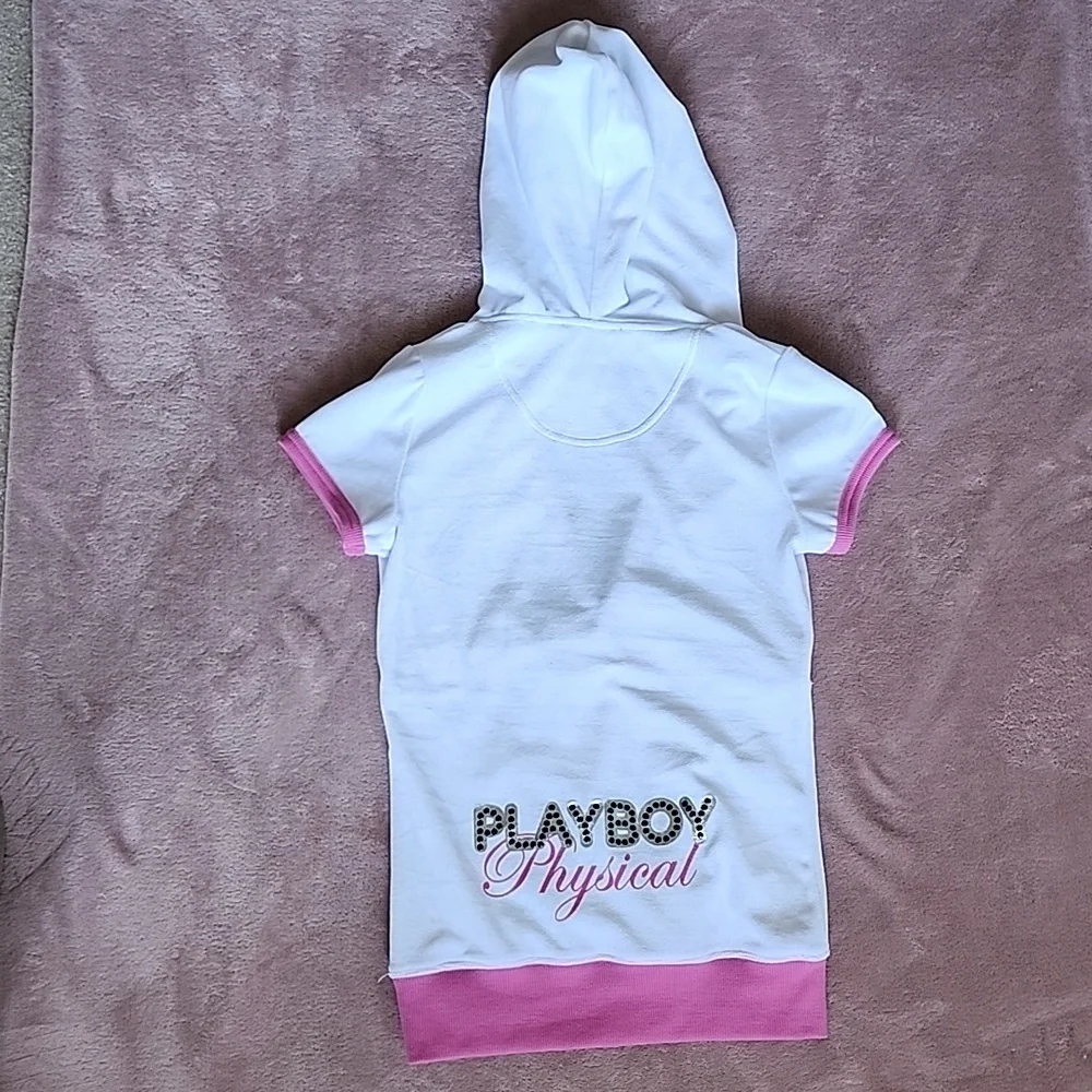 NWOT Playboy Velour top - Picture 4 of 6